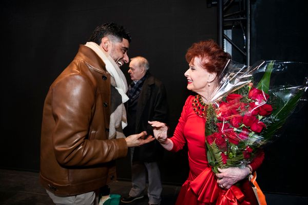 Amar Ramasar and Carol Lawrence Photo