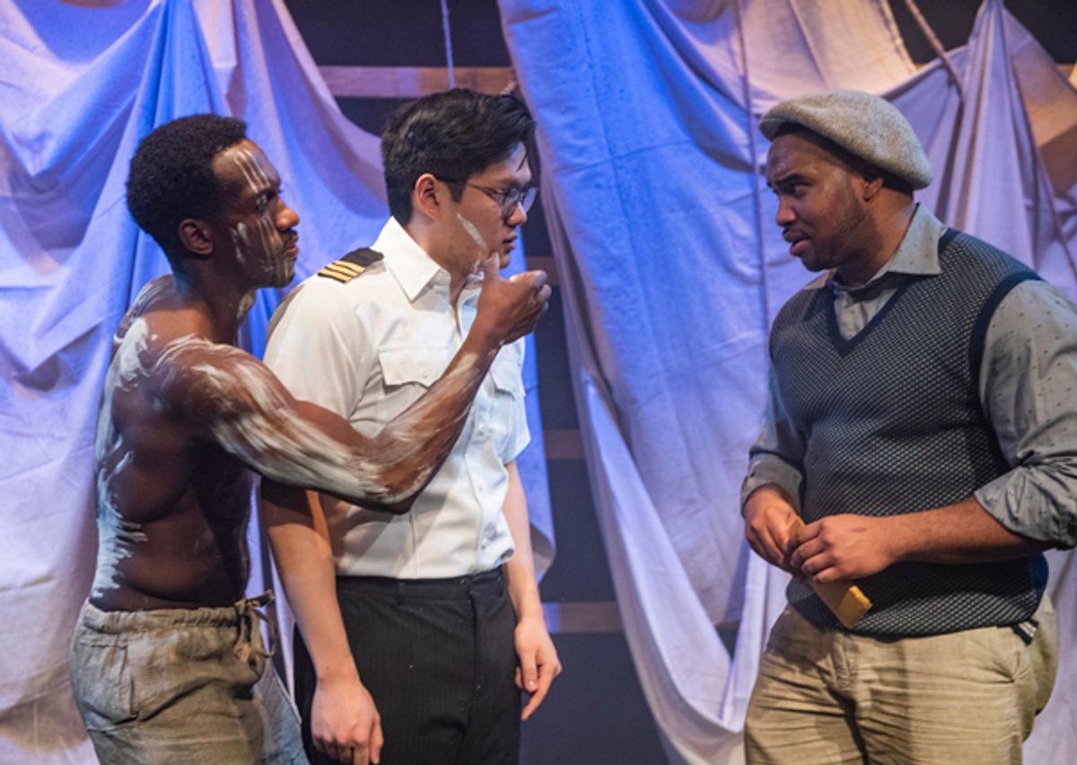 David Goodloe, Chris Pow and Lewon Johns at 