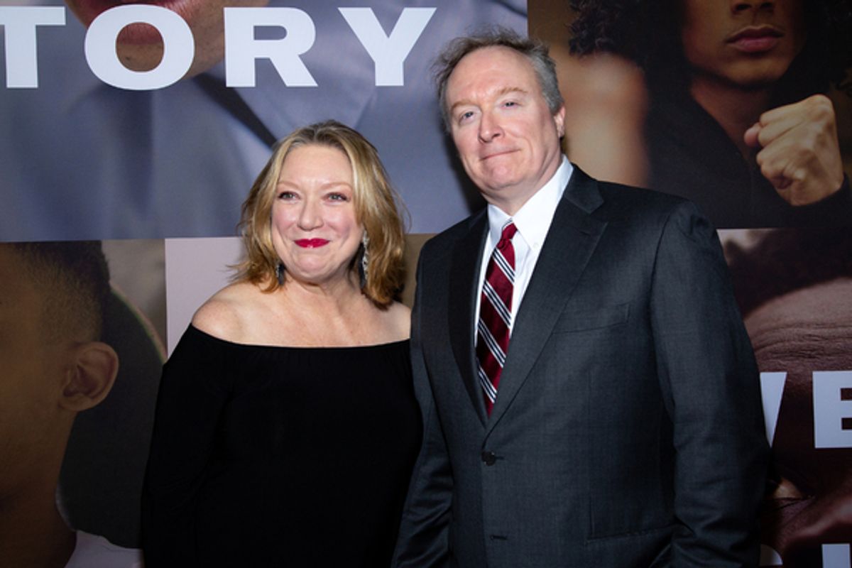 Kristine Nielsen, Brent Langdon at 