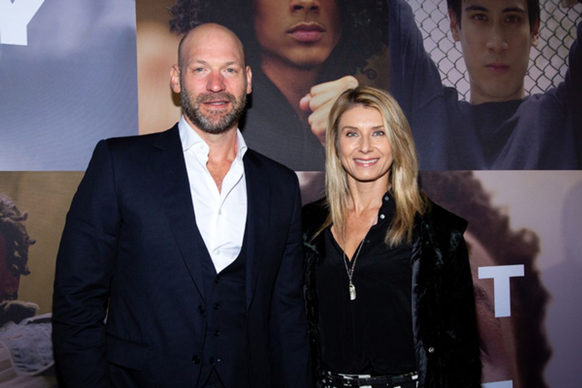 Corey Stoll, Nadia Bowers at 