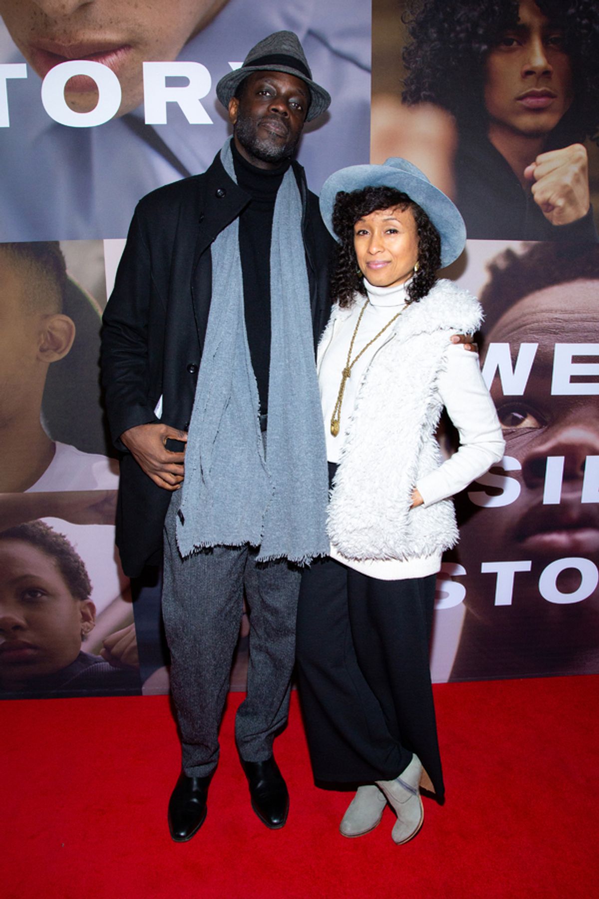 Ato Essandoh and guest at 