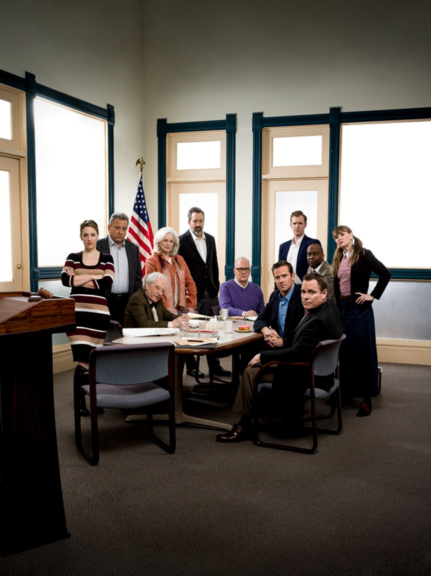 Photo Flash: First Look Portrait of Armie Hammer, Tracy Letts, Jessie Mueller and the Cast of THE MINUTES Photo Flash: First Look Portrait of Armie Hammer, Tracy Letts, Jessie Mueller and the Cast of THE MINUTES Image