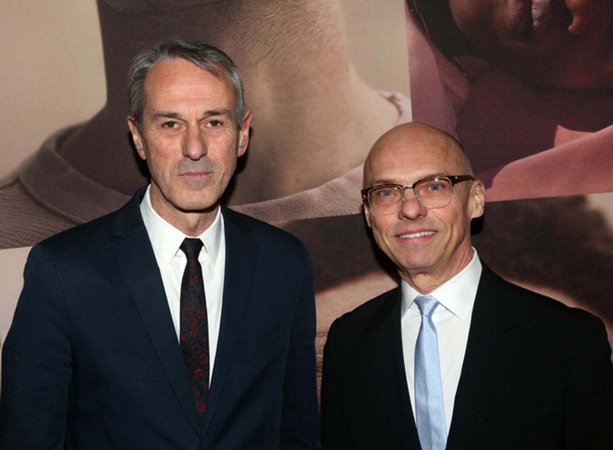 Director Ivo van Hove and set designer Jan Versweyveld  at 