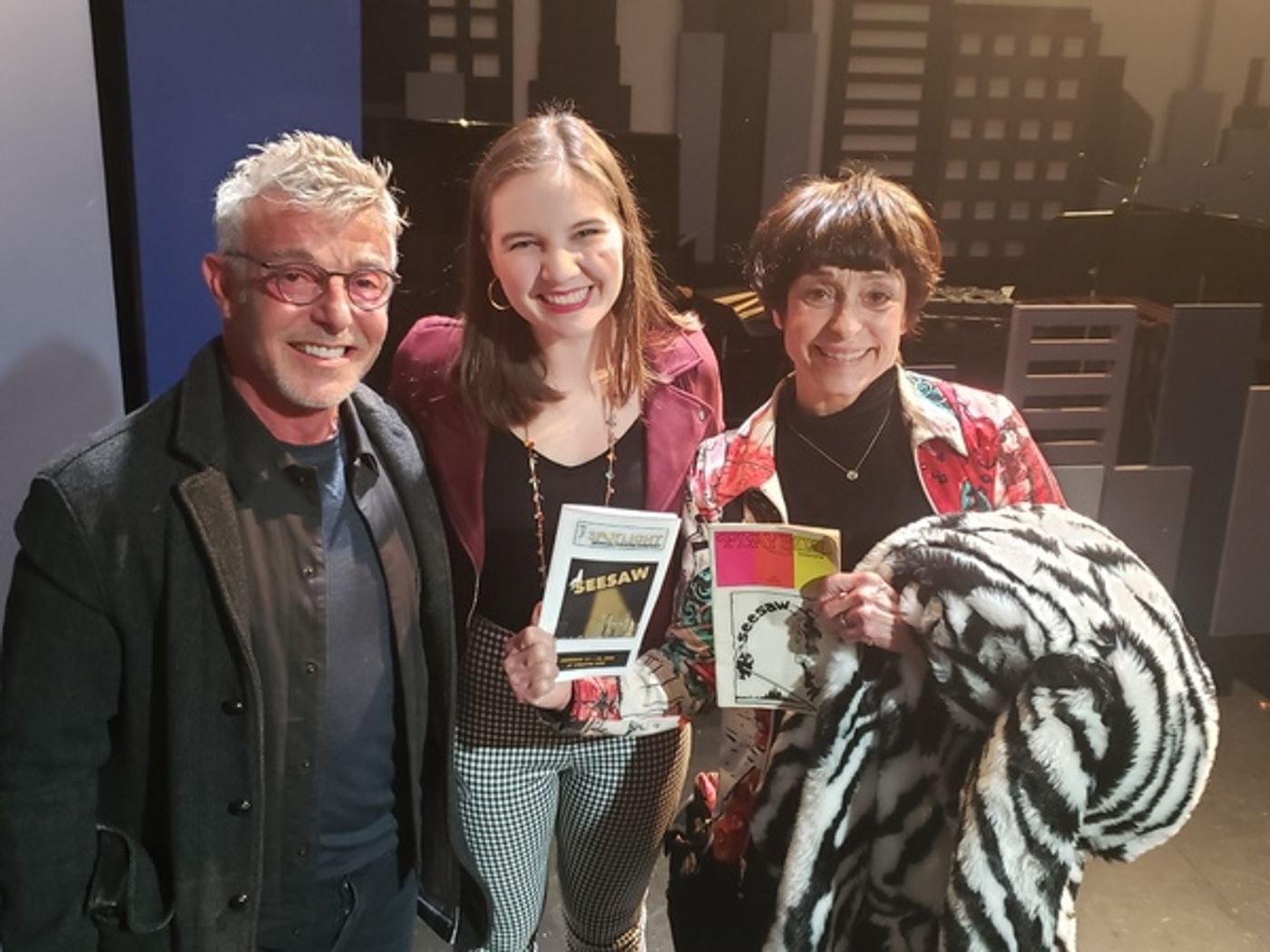 Photo Flash: Original Cast Members From SEESAW Visit J2 Spotlight Musical Theater Company's SEESAW Photo Flash: Original Cast Members From SEESAW Visit J2 Spotlight Musical Theater Company's SEESAW Image