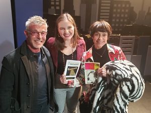 Wayne Cilento, Caitlin Belcik, Patti D’Beck. @ BroadwayWorld Wayne Cilento, Caitlin Belcik, Patti D’Beck. Photo