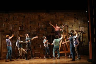 Beth Malone and the cast Photo