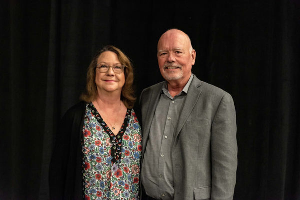 Eileen and TheatreWorks Trustee Ciro Giamonna  at 