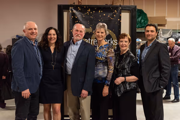 TheatreWorks Executive Director Phil Santora , TheatreWorks Artistic Associate and Di Photo