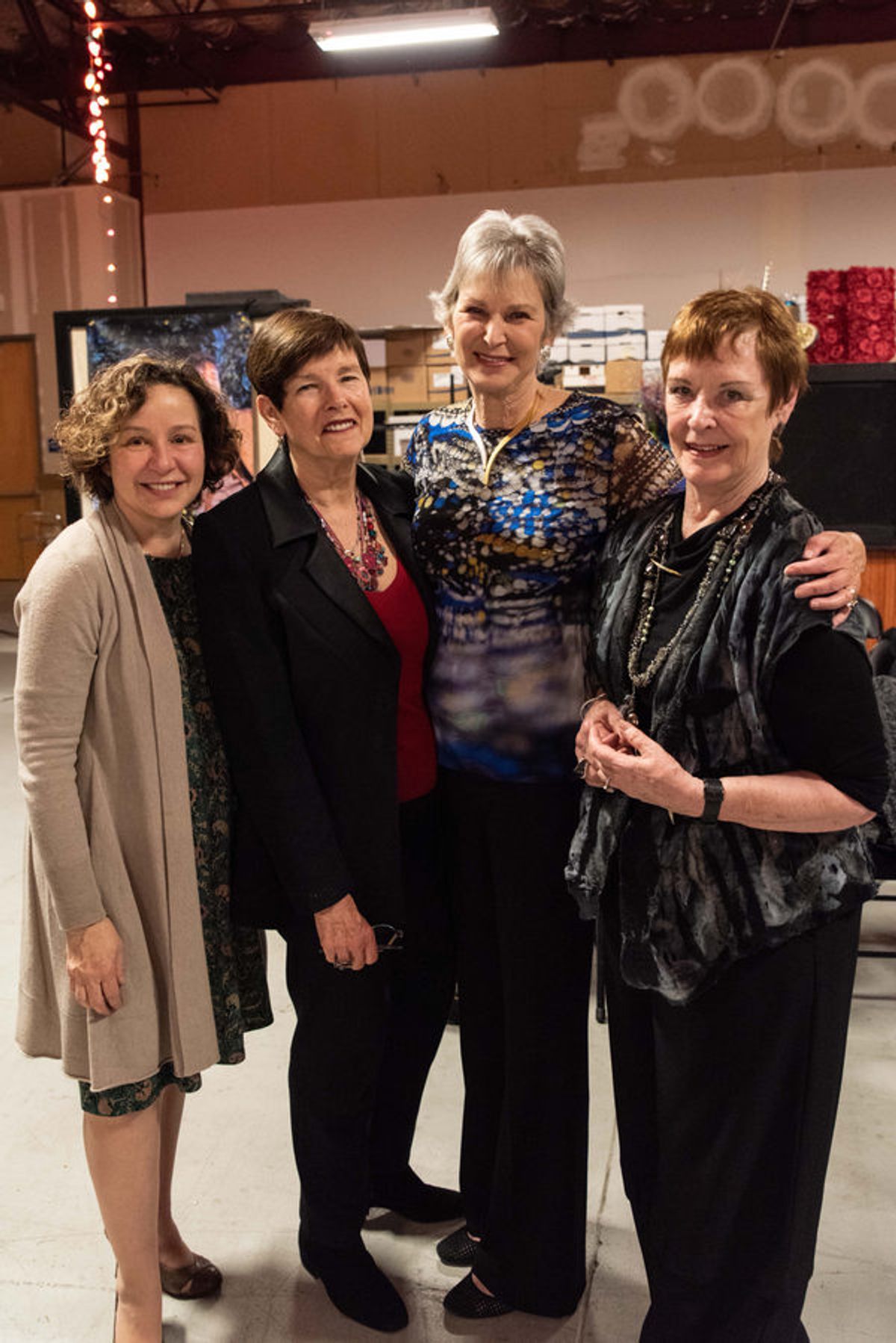 Jane Weston, Nancy Ginsburg Stern, Julie Kaufman, and Lynn Szekely-Goode at 