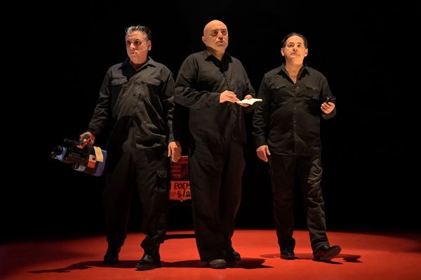 Richard Montoya, Herbert Siguenza, and Ricardo Salinas Photo