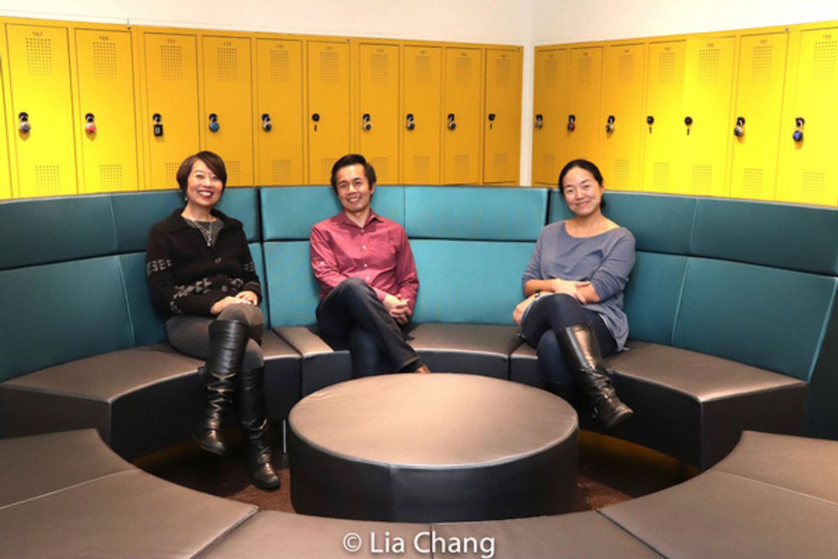 Jeanne Sakata, Steven Eng and Desdemona Chiang at 