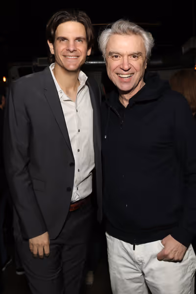 Alex Timbers and David Byrne Photo