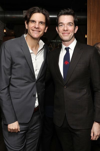 Alex Timbers and John Mulaney Photo