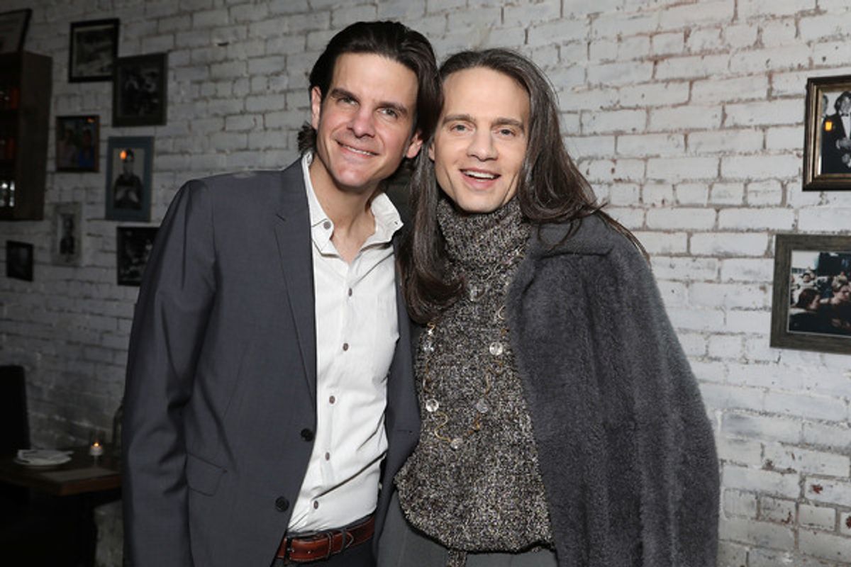 Alex Timbers and Jordan Roth at 