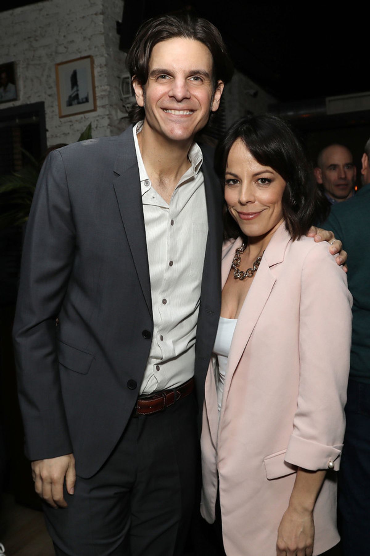 Alex Timbers and Leslie Kritzer at 