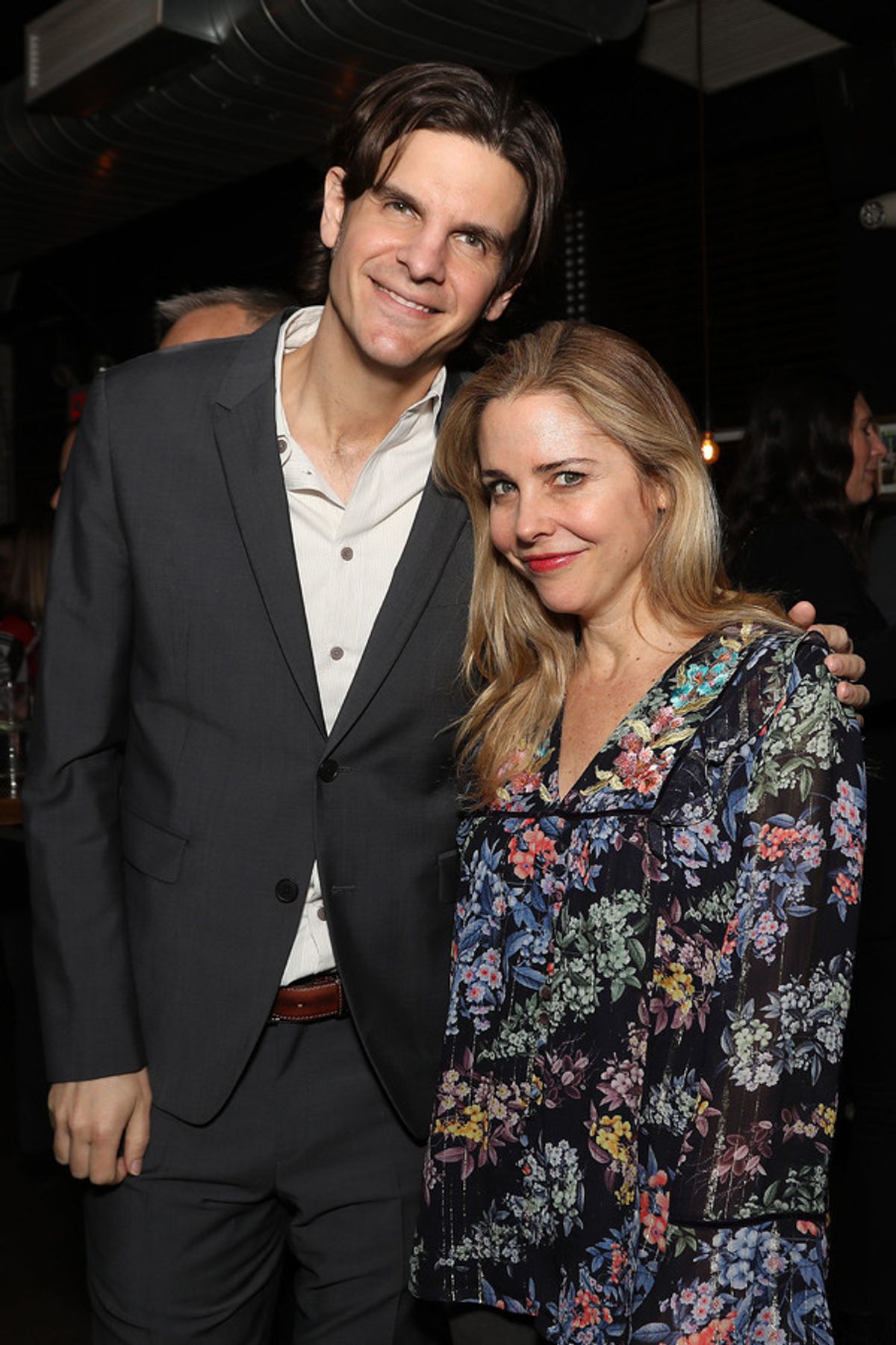 Alex Timbers and Kerry Butler at 