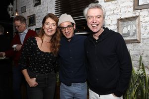 Nadia Quinn, Justin Levine and David Byrne Photo