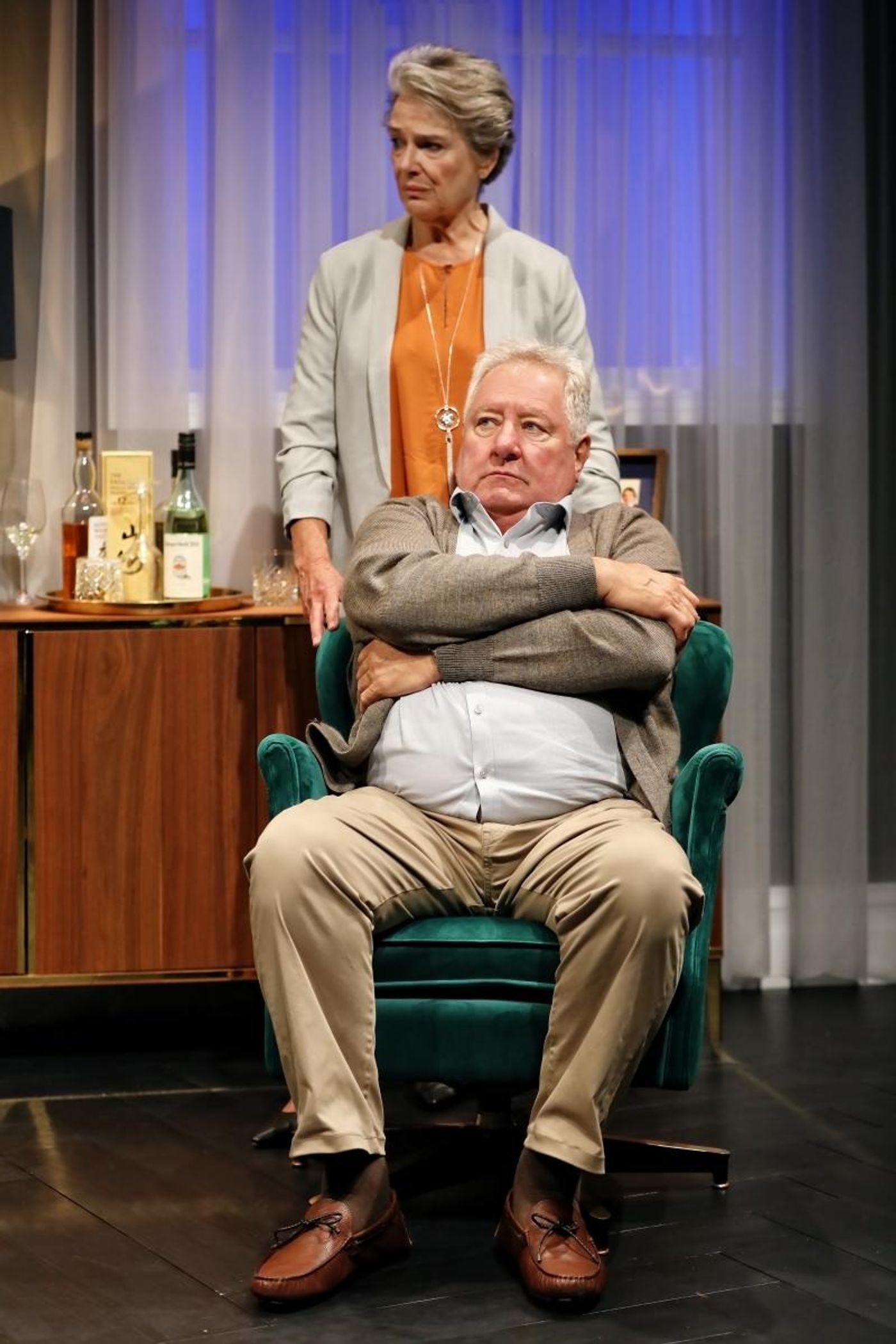 Review: A Desire To Die With Dignity Drives A Family To Deal With Their Ruptured Relationships in CRUNCH TIME. Review: A Desire To Die With Dignity Drives A Family To Deal With Their Ruptured Relationships in CRUNCH TIME. Image