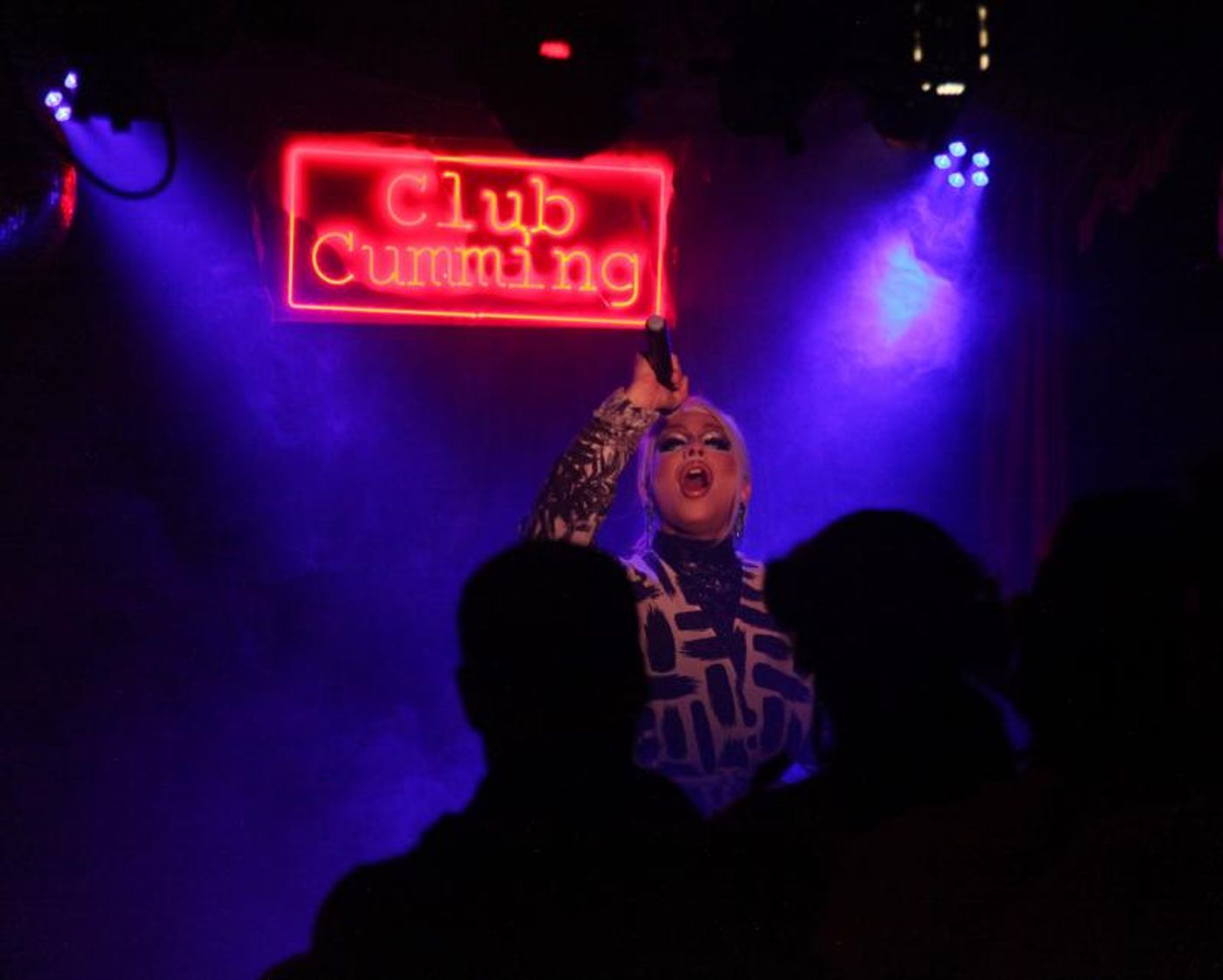 Review: SNOWFLAKE MIC & DRAGARET STAR Are a Double Dose of Fun at Club Cumming Review: SNOWFLAKE MIC & DRAGARET STAR Are a Double Dose of Fun at Club Cumming Image