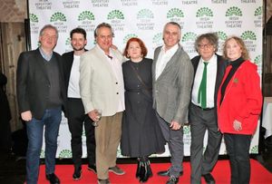 Ciaran O'Reilly, Sam Yates, Stanley Townsend, Jen Coppinger, Paul Fahy, Paul Muldoon  Photo