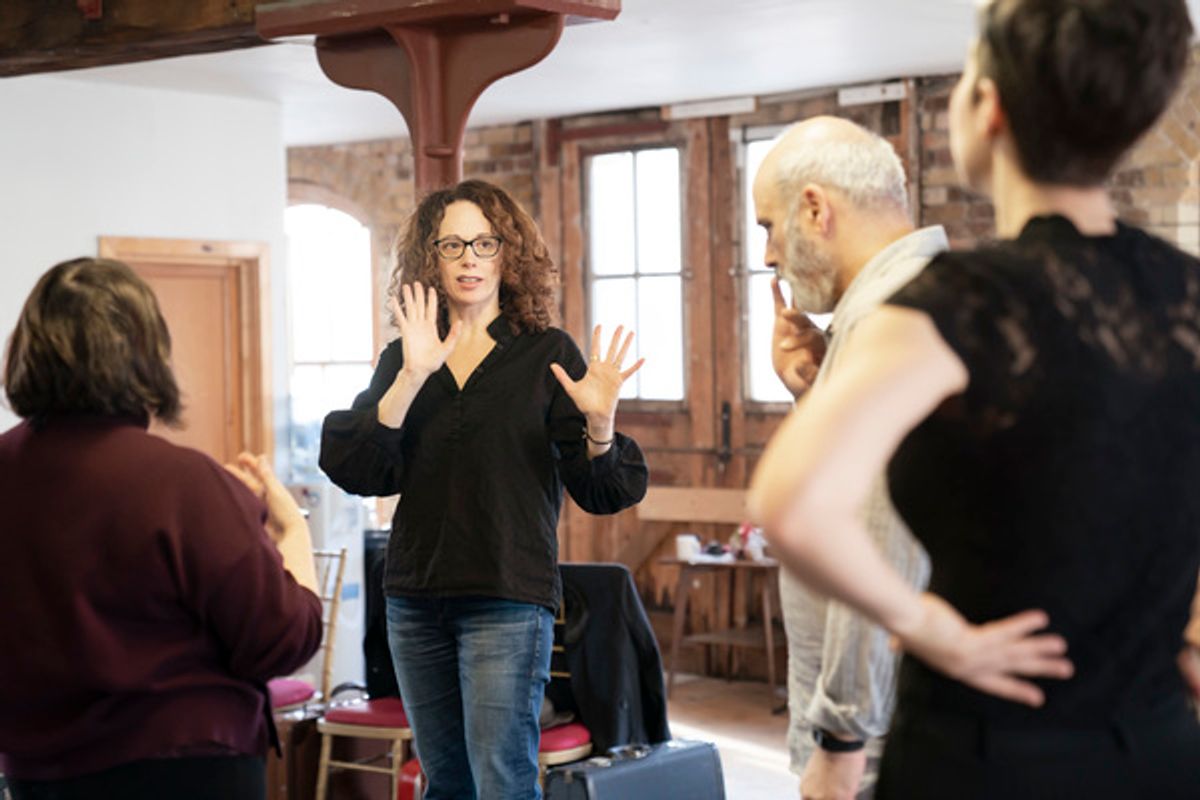 Rebecca Taichman and company at 