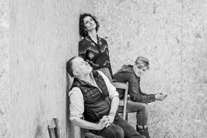 Robert Glenister, Indira Varma, Tom Rhys Harries Photo
