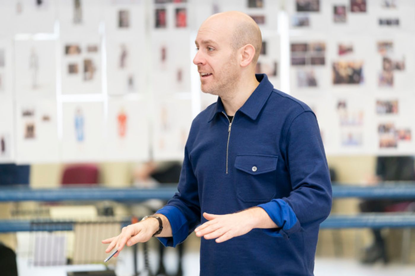 Photo Flash: Inside Rehearsal For CORIOLANUS at Sheffield Theatres  Image