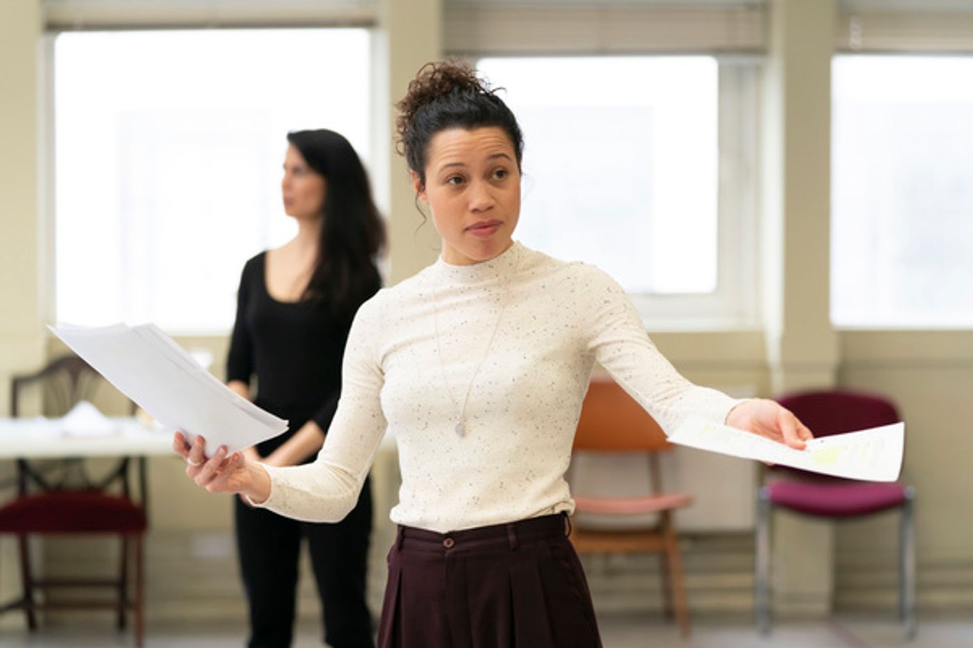 Photo Flash: Inside Rehearsal For CORIOLANUS at Sheffield Theatres  Image