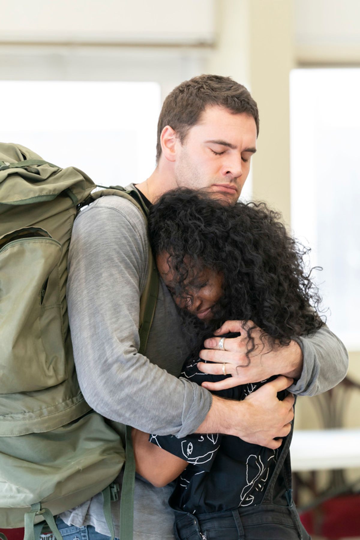 Tom Bateman and Hermon Berhane at 