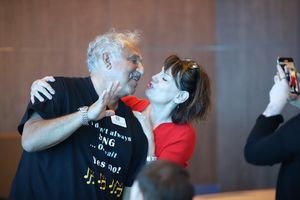 Every #SethsBwayCruise has a master class and this time, Beth Leavel got up close and Photo