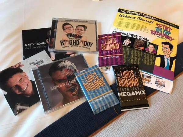 You can win at Broadway Bingo, Broadway Trivia or Name That Tune and there are plenty Photo
