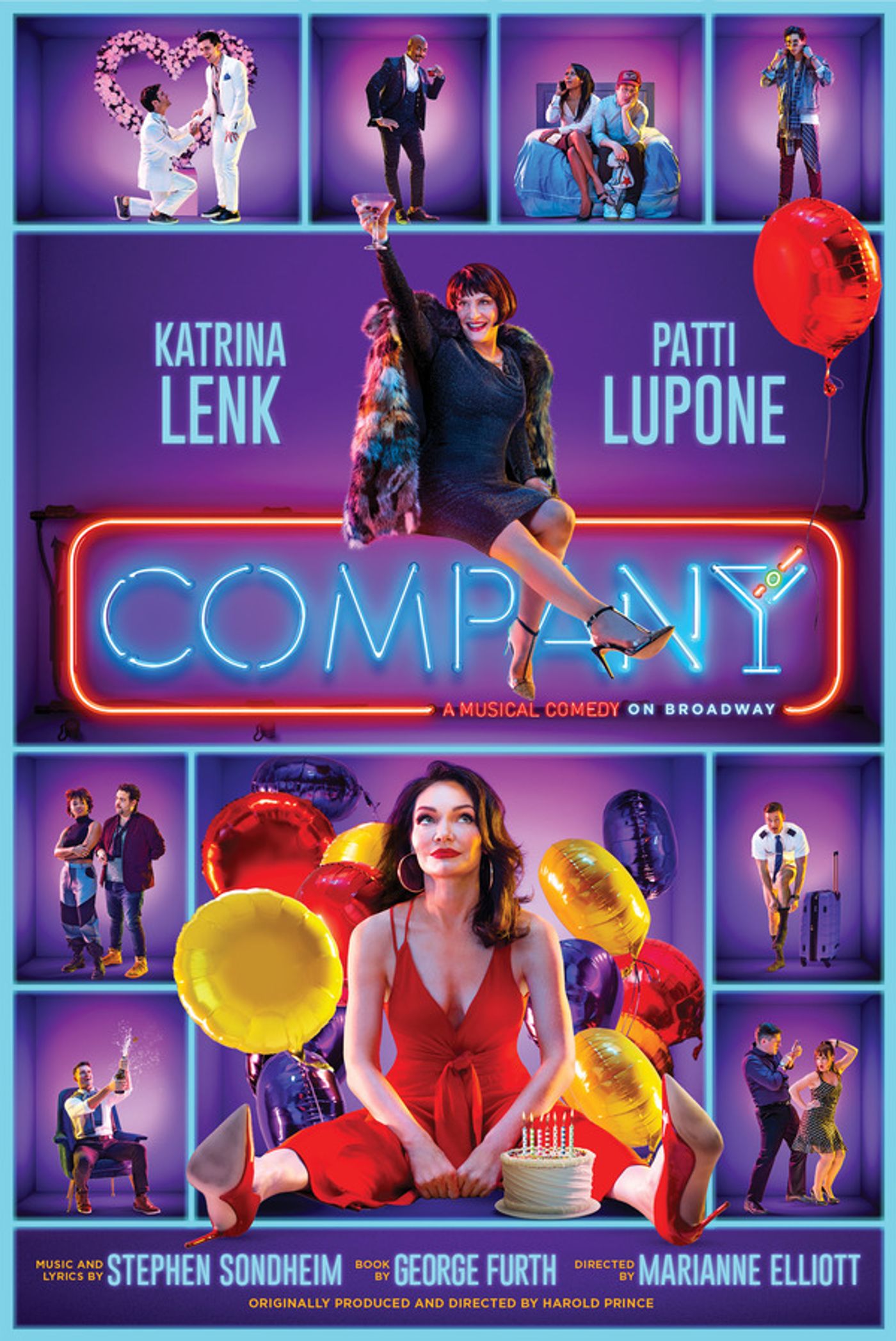 Photo Flash: COMPANY Cast Strikes a Pose in Character!  Image