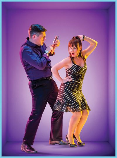 Christopher Sieber and Jennifer Simard Photo