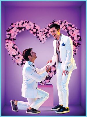 Etai Benson and Matt Doyle @ BroadwayWorld Etai Benson and Matt Doyle Photo
