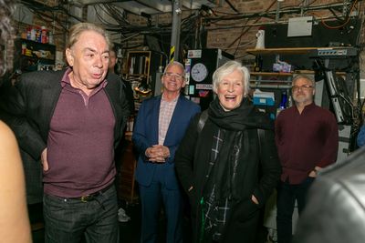 Andrew Lloyd Webber, Glenn Close Photo