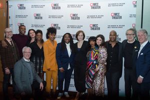 Will Cantler, Joshua Boone, Bob LuPone, Jessica Chase, Montego Glover, Renika William Photo