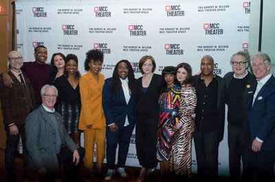 Will Cantler, Joshua Boone, Bob LuPone, Jessica Chase, Montego Glover, Renika William Photo