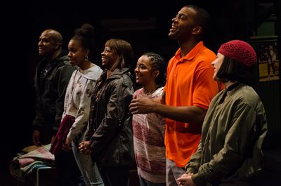 Raphael Peacock, Renika Williams, Montego Glover, Kara Young, Joshua Boone and Elise  Photo