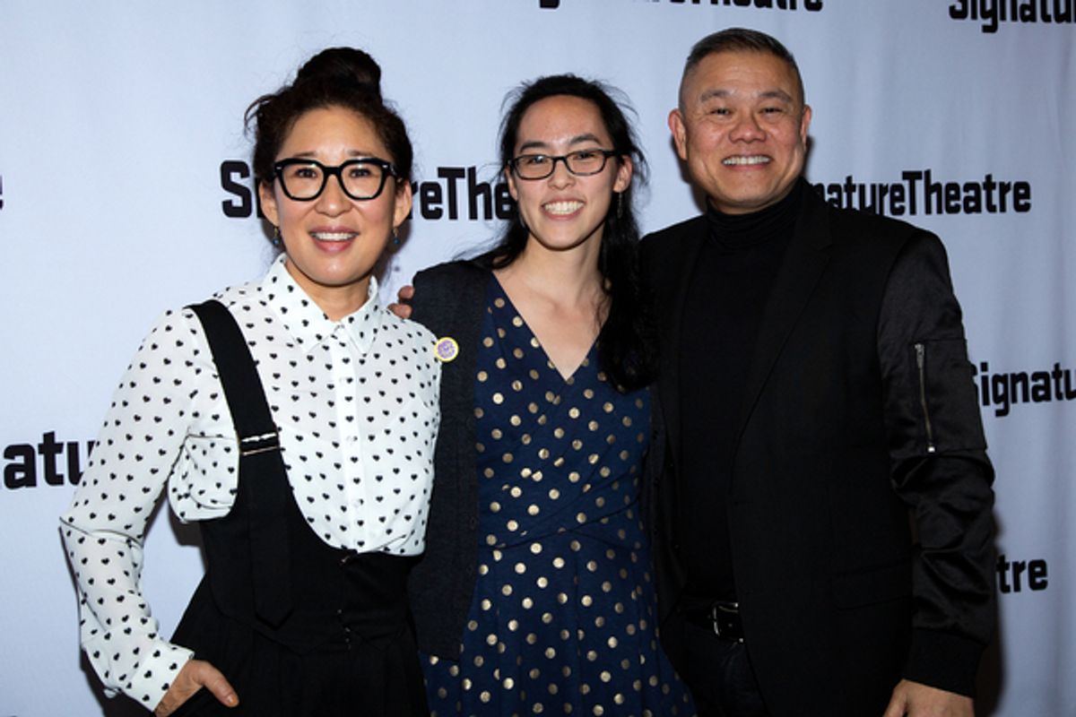 Sandra Oh, Lauren Yee, Chay Yew at 
