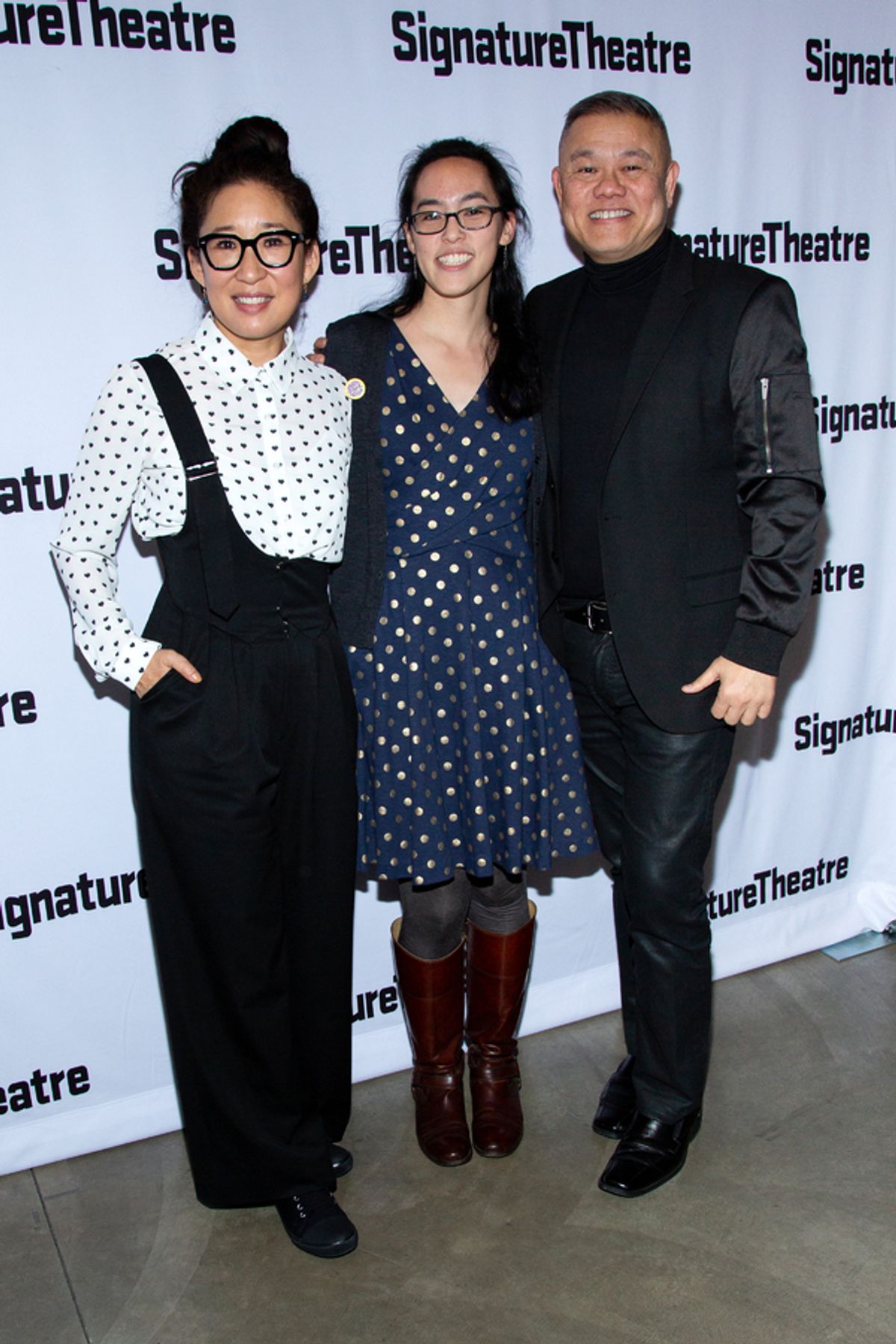 Sandra Oh, Lauren Yee, Chay Yew at 