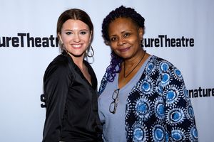 Tonya Pinkins and guest @ BroadwayWorld Tonya Pinkins and guest Photo