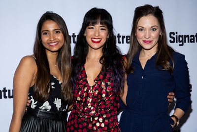 Shoba Narayan, Courtney Reed, Laura Osnes Photo