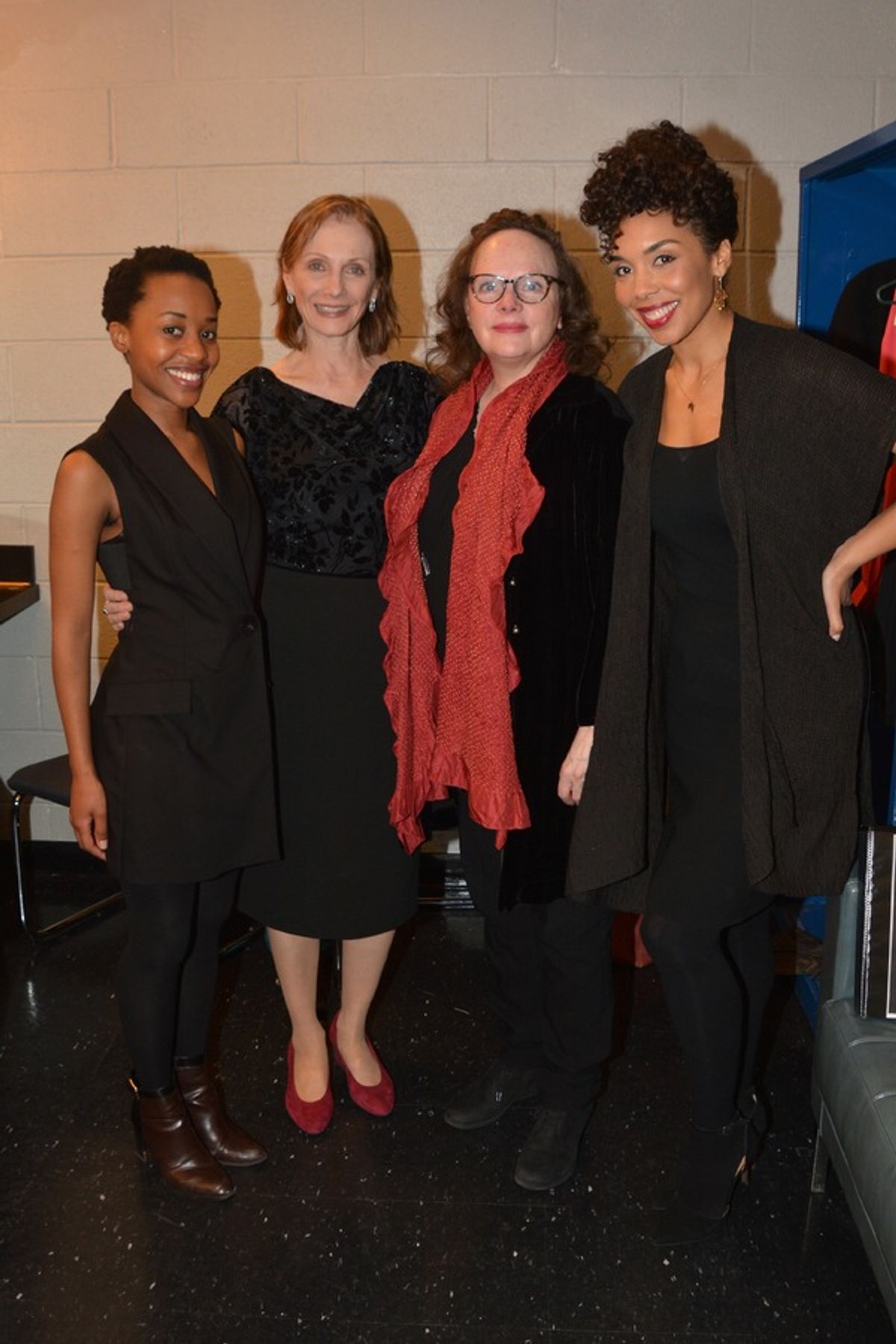 Mirirai Sithole, Susanna Frazer, Maryann Plunkett and Celestine Rae at 