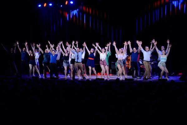Danny Gardner (Choreographer) and the Broadway By The Year Dance Troupe that includes Photo