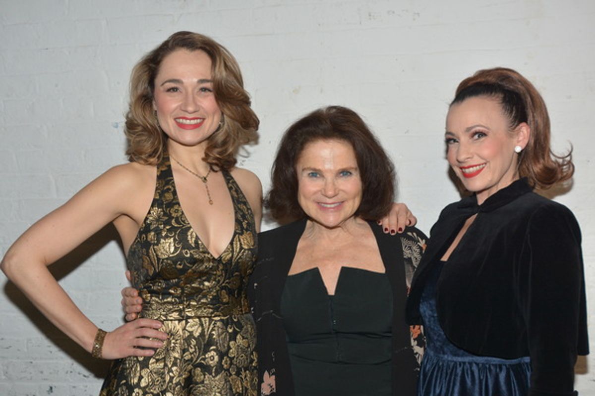 Lianne Marie Dobbs, Tovah Feldshuh and Jenny Lee Stern at 