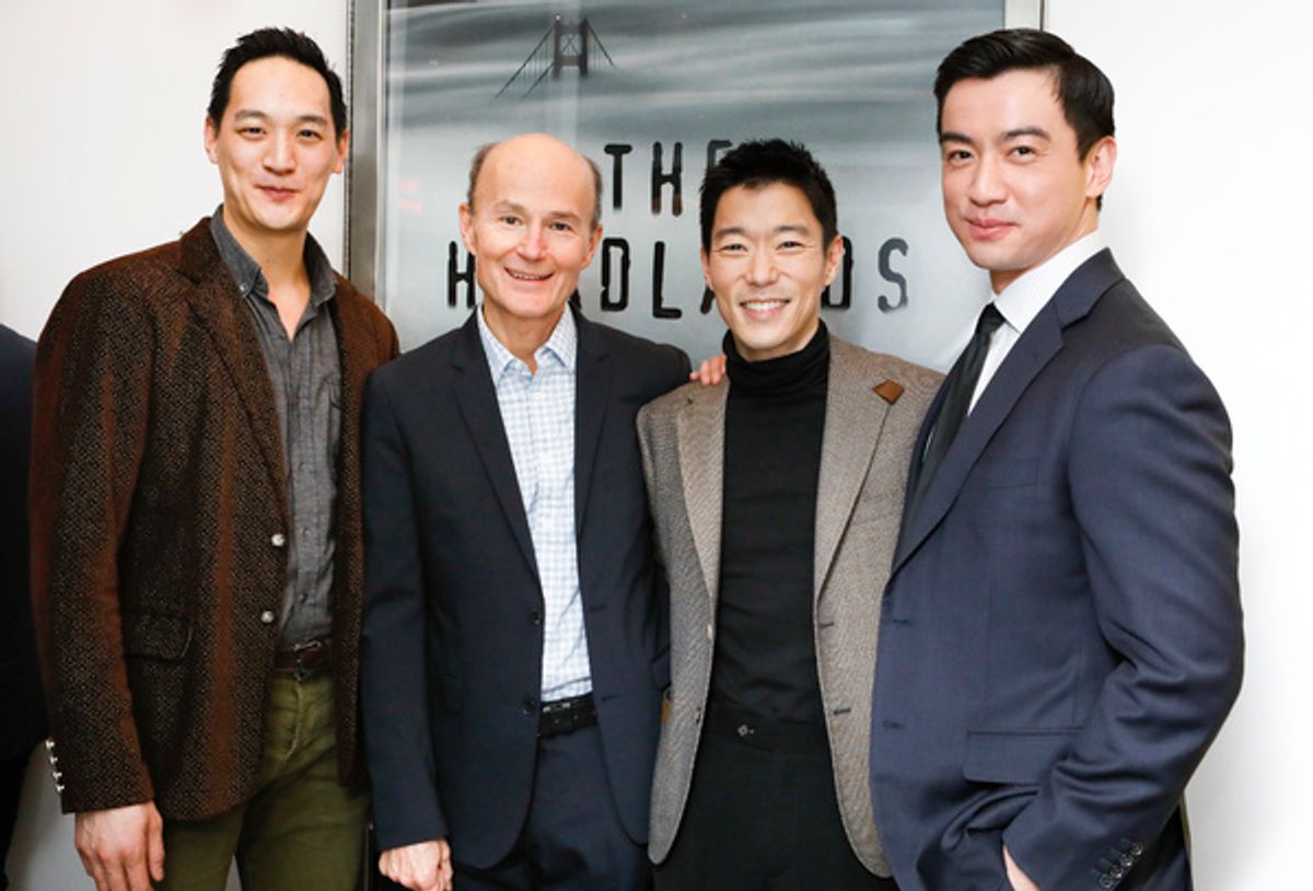 Edwards Chin-Lyn, Henry Stram, Aaron Yoo, and Johnny Wu  at 