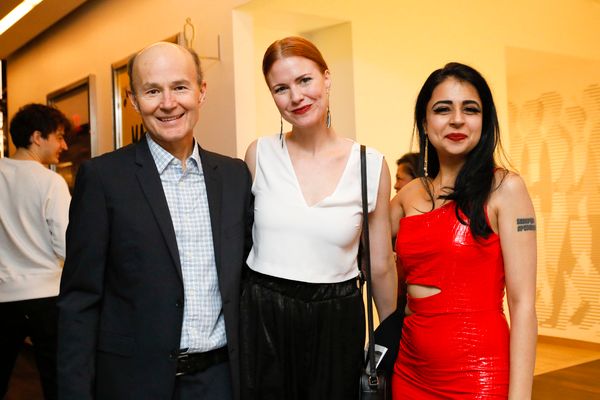 Henry Stram, Mahira Kakkar and Kate MacCluggage  Photo