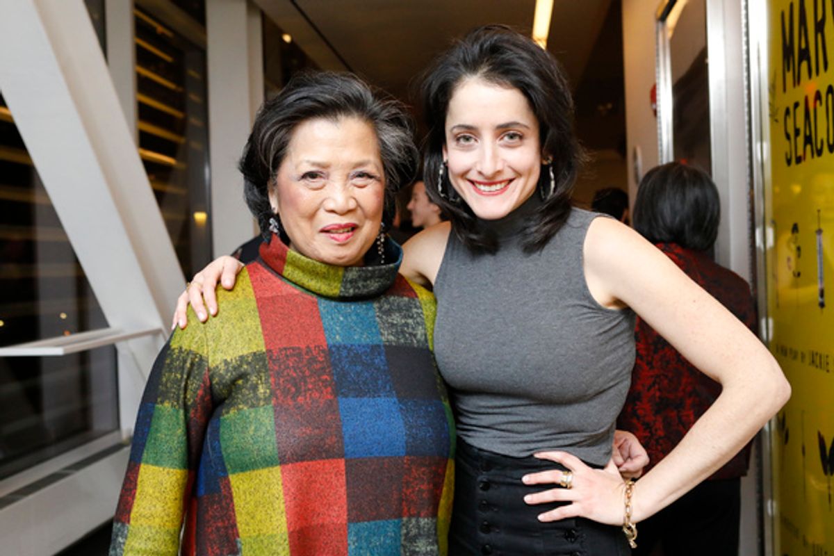 Mia Katigbak and Lila Neugebauer  at 