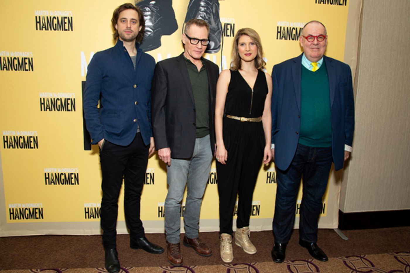Photo Coverage: Hangin' with the Cast of HANGMEN on Broadway!  Image