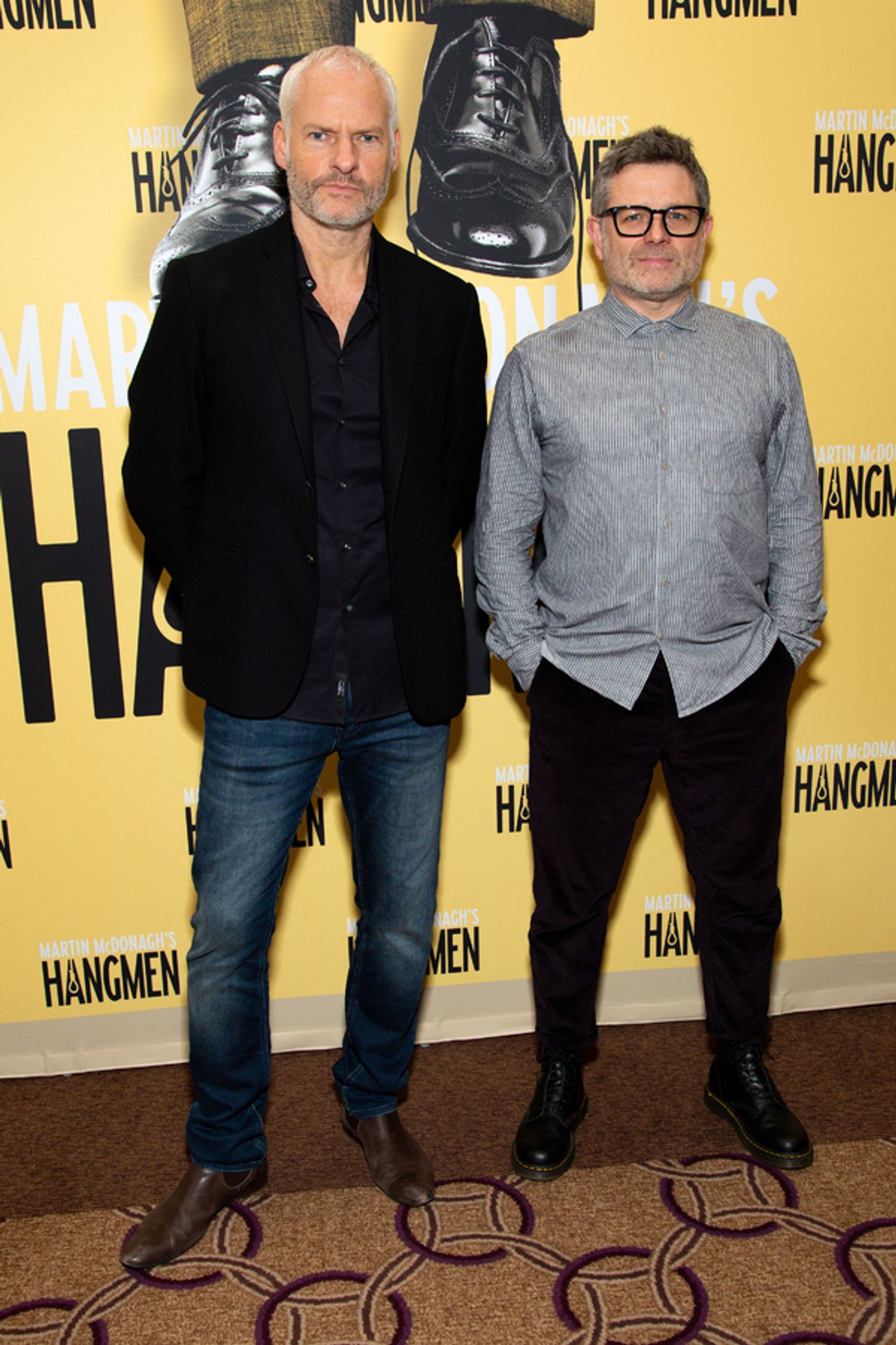 Photo Coverage: Hangin' with the Cast of HANGMEN on Broadway!  Image